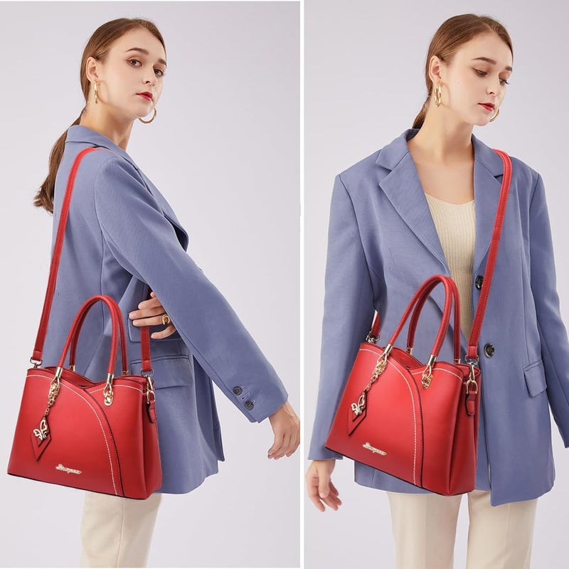 SiMYEER Purses and Handbags Top Handle Satchel Shoulder Bags Messenger Tote Bag for Ladies - Image 2